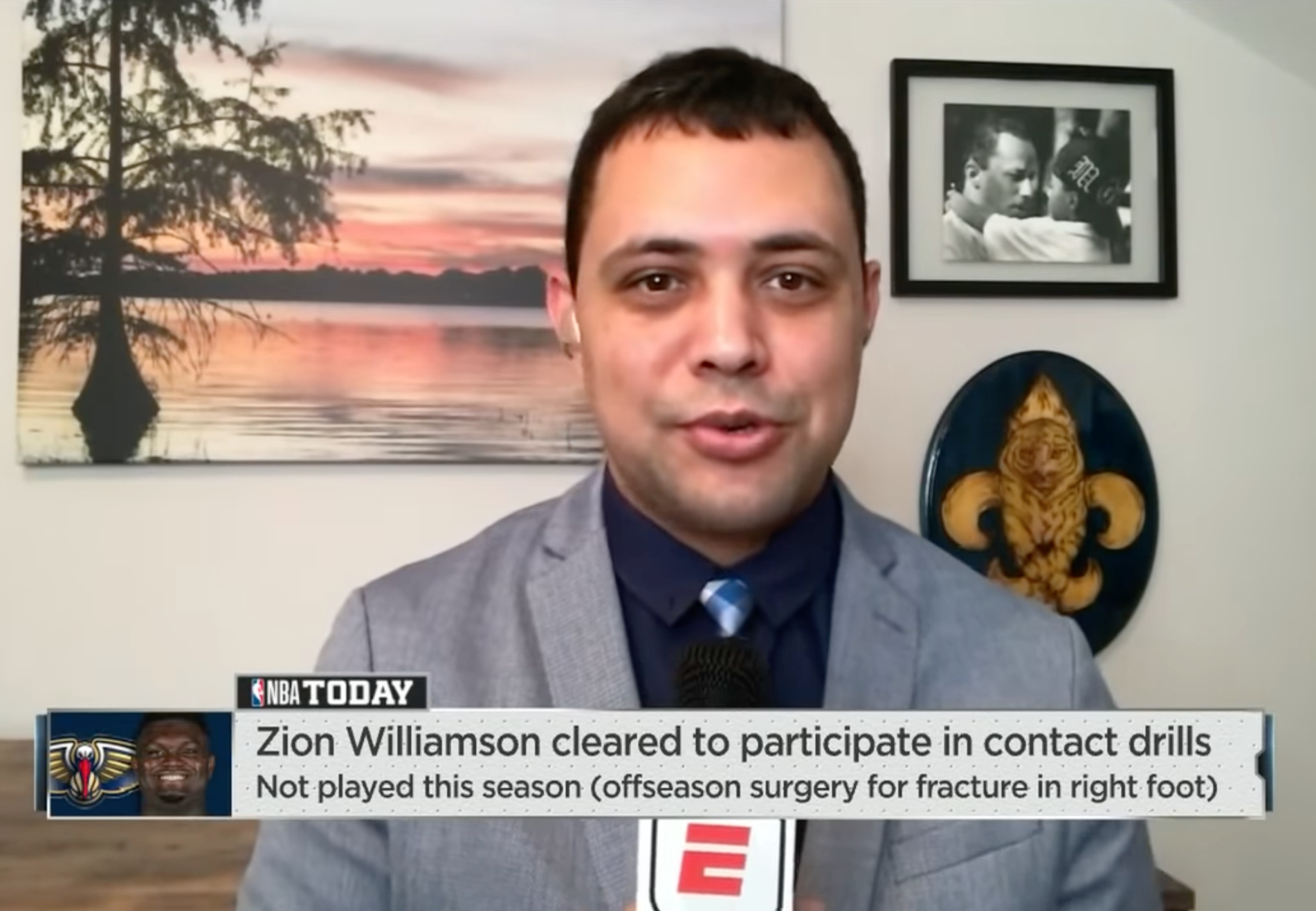 ESPN Reporter Andrew Lopez
